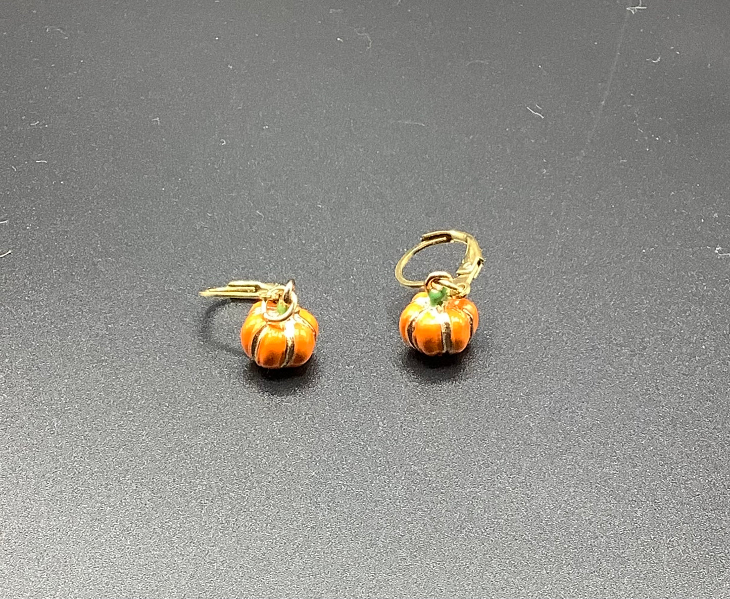 Orecchini zucche smaltate