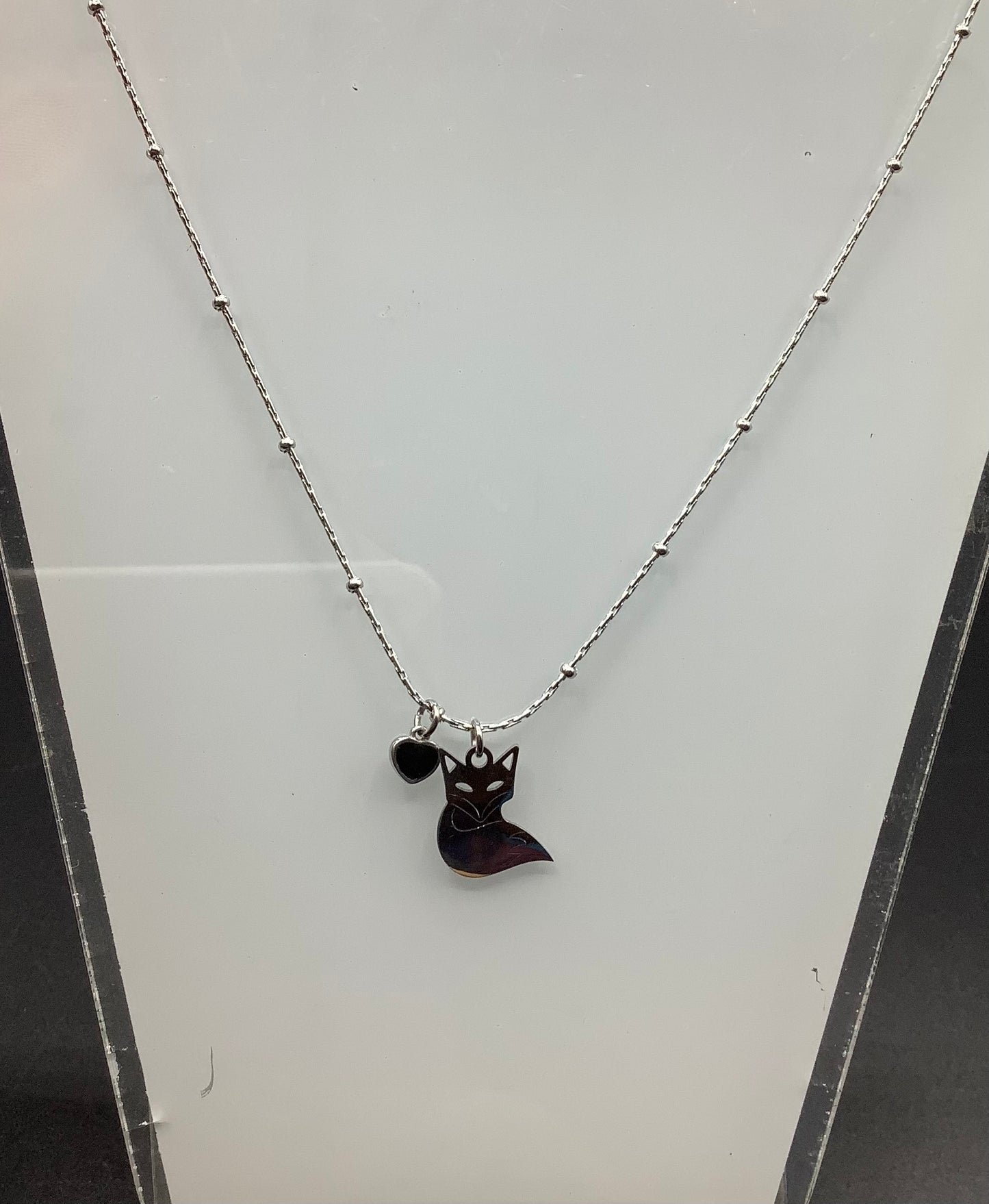 Collana con volpe