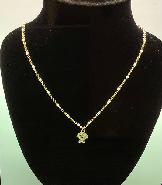 Collana con cagnolino