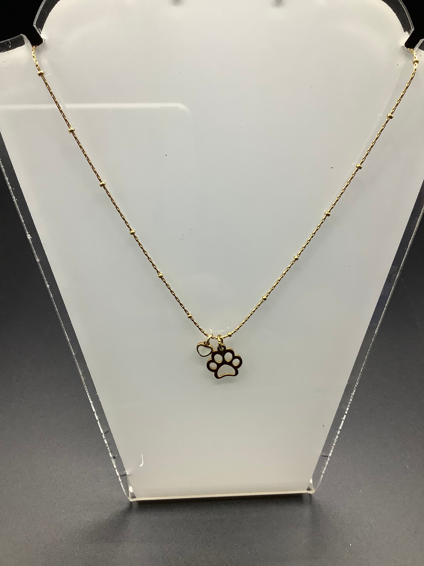 Collana con impronta