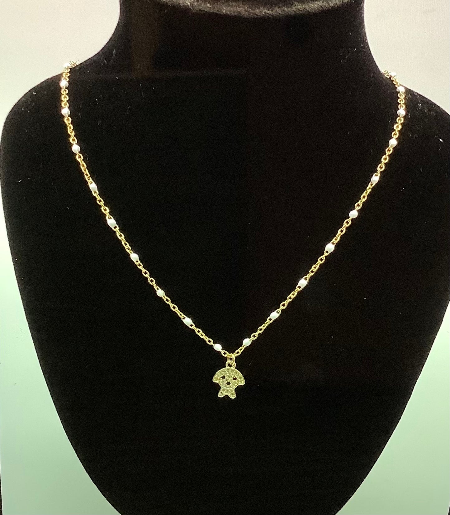 Collana con cagnolino