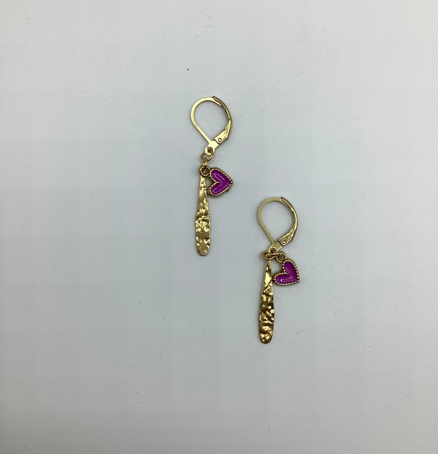 Orecchini cuore e goccia