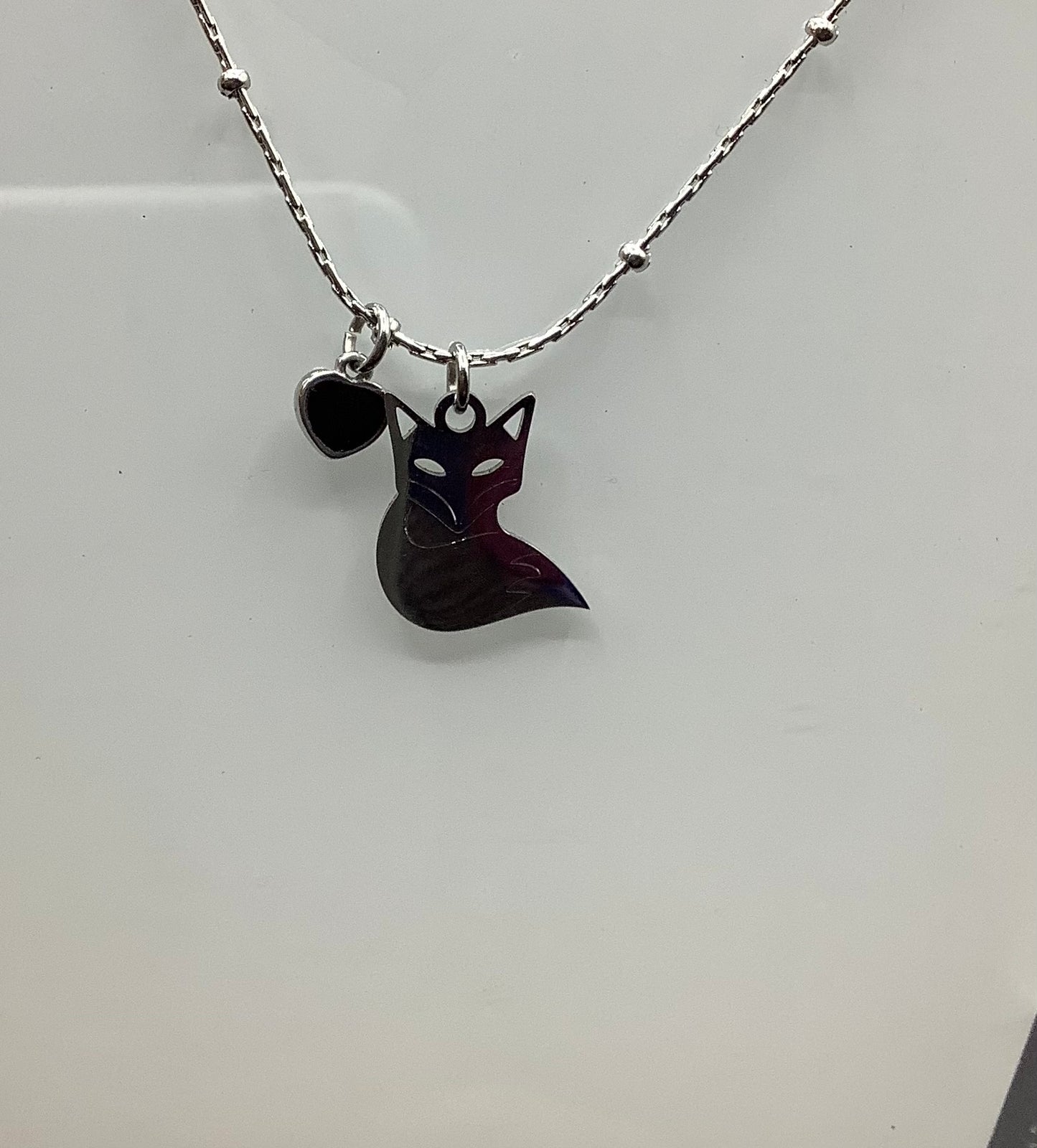 Collana con volpe