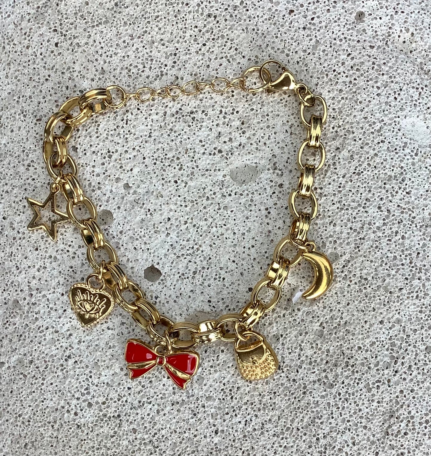 Bracciale multi charms