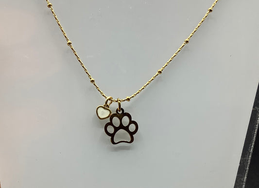 Collana con impronta